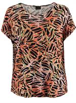 Gozzip - Gitte T-shirt, Multi Koral Print